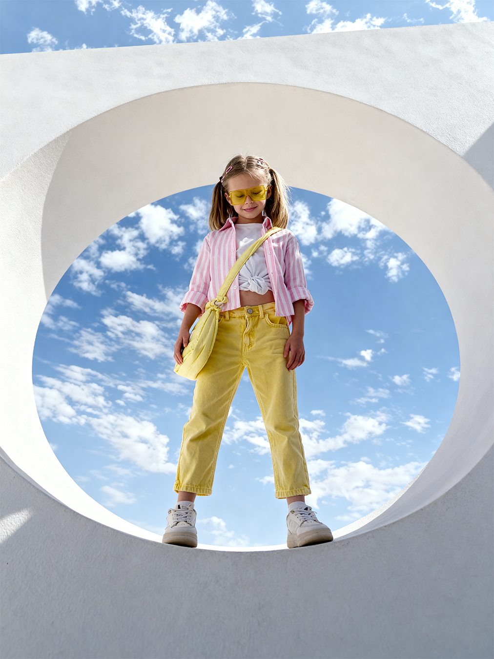 Relaxed Fit Denim Pants