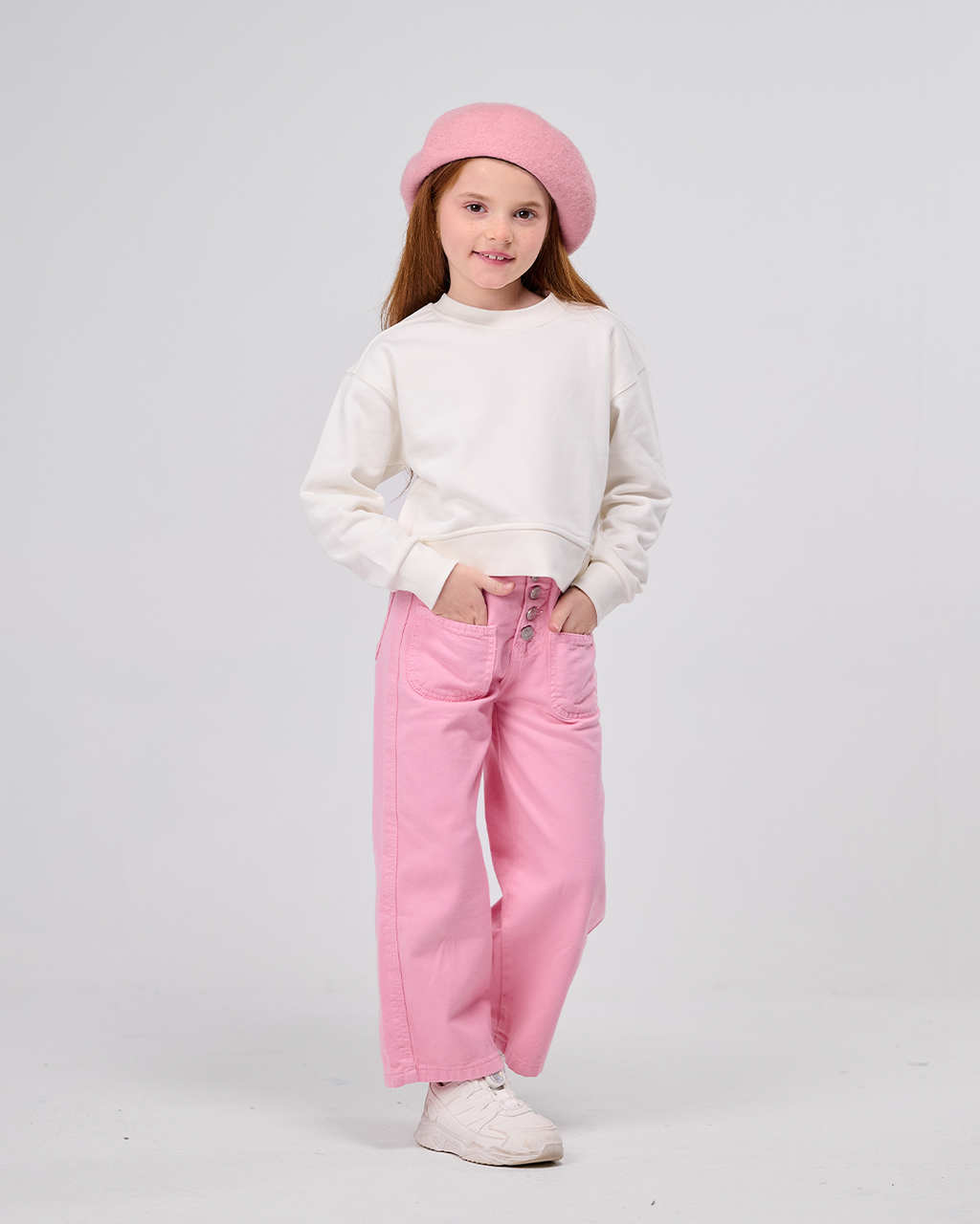 Candy Wide-Leg Denim Pants