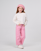 Candy Wide-Leg Denim Pants