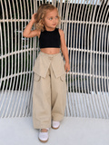 Sand Wrap-Waist Pants
