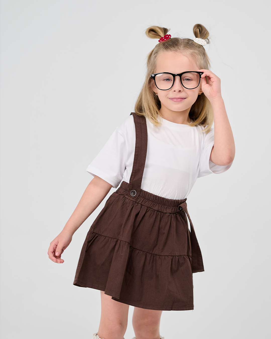 Tiered Suspender Skirt