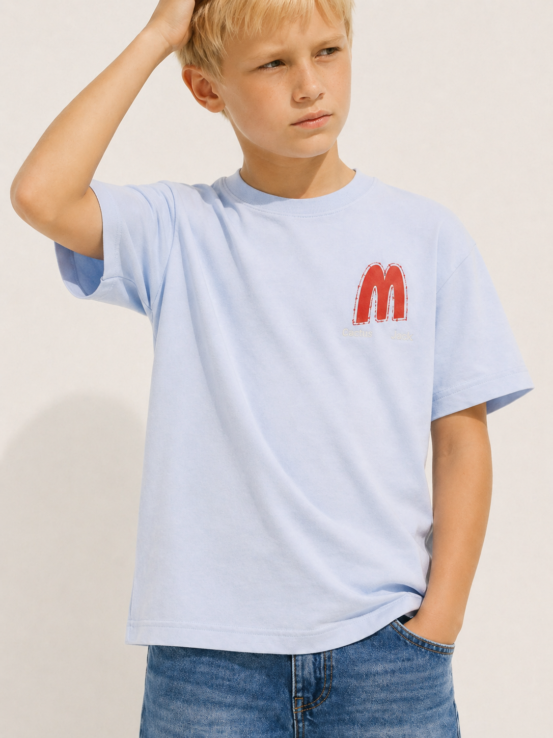 Red M Tee