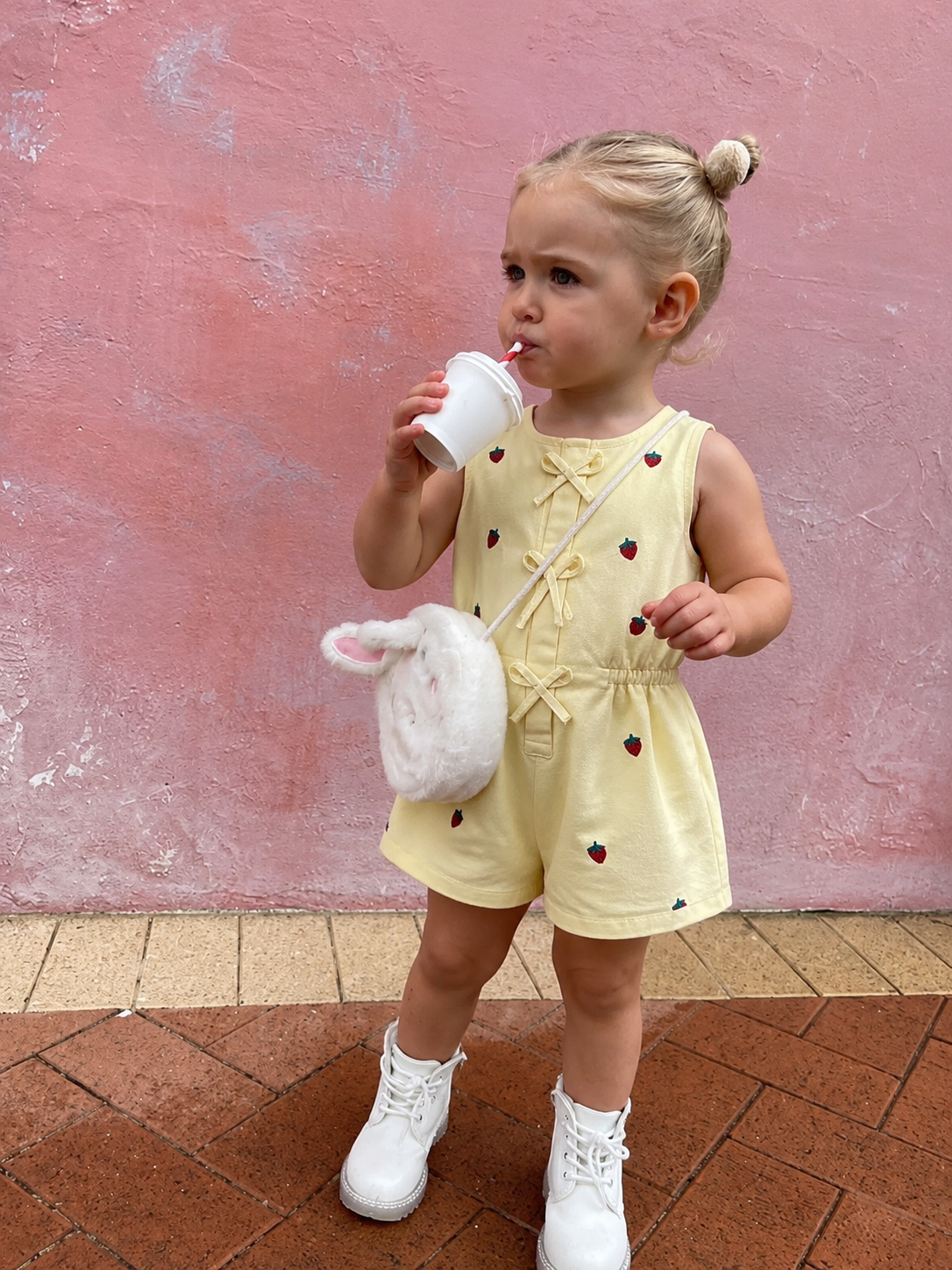 Strawberry Short Overall